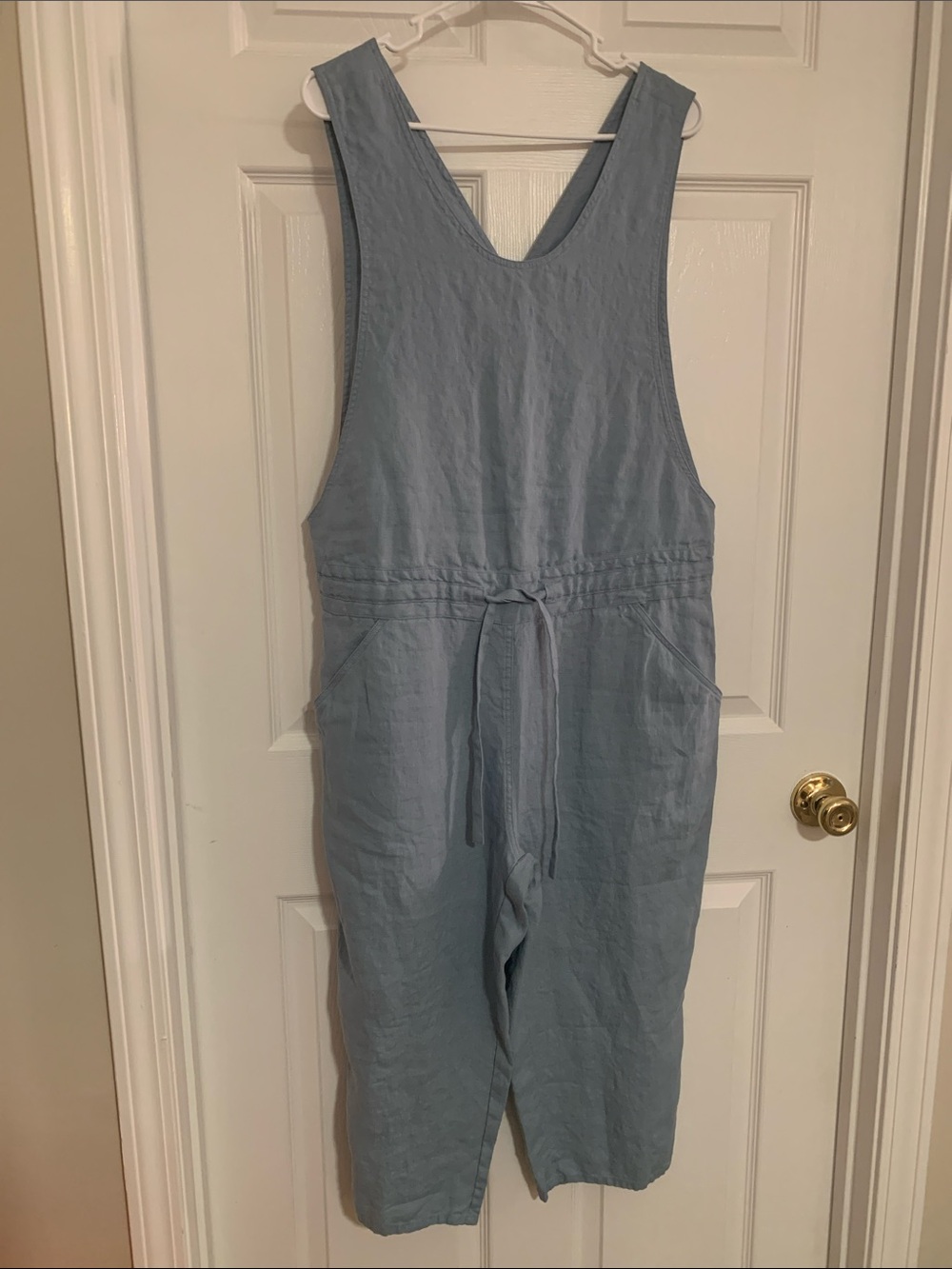 NotPerfect Linen Sleeveless Jumpsuit